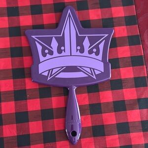 Purple Crown Hand Mirror